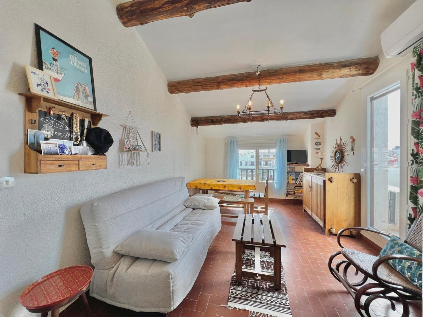 Plage, Centre Ville, Terrasse Appartement Les Saintes-Maries-de-la-Mer